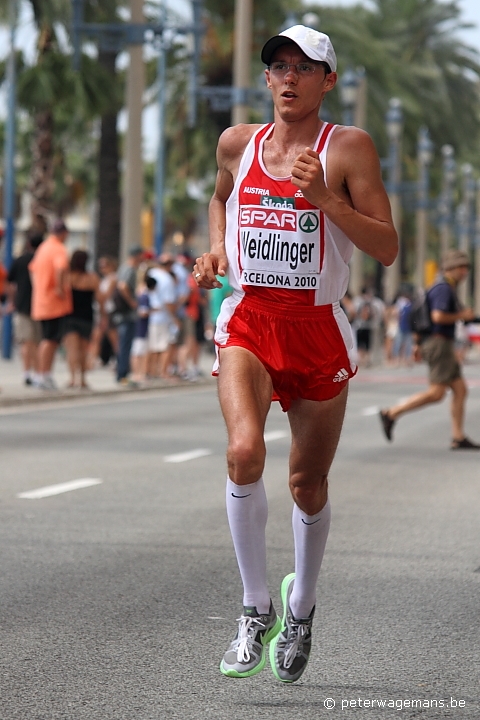 Marathon EK Barcelona, Günther Weidlinger