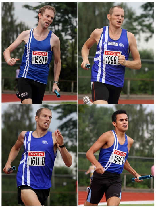 4 x 800m