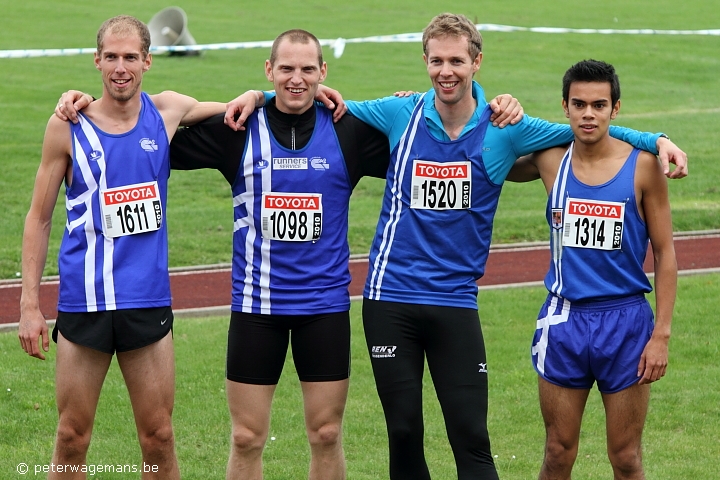 Thomas Thys, Tom Van Rooy, Maarten Verbiest, Brian Van den Bossche