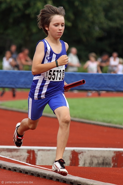 3 x 600m, Burcht