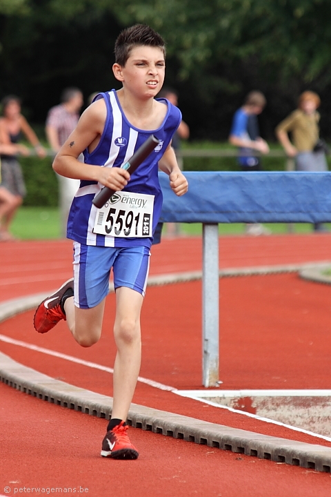 3 x 600m, Burcht