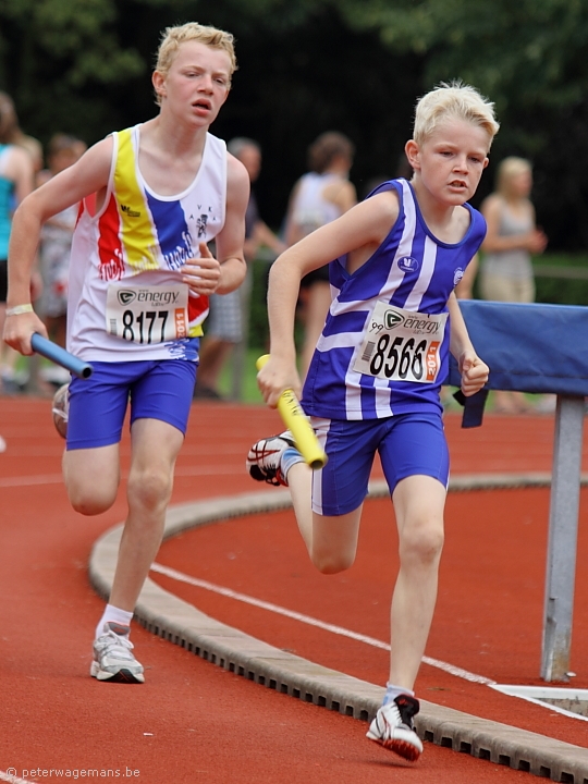 3 x 600m, Burcht